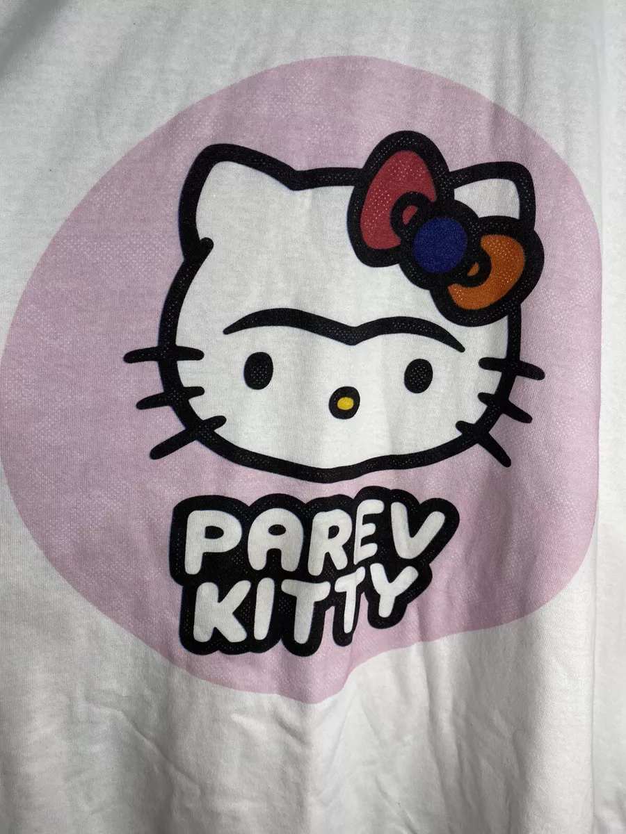 Hello Kitty Summer Cartoon Clothes For Fashion Women Oversize