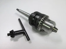 Jacobs 1/2" Drill Chuck Wood Lathe Accessory  MT1 Morse Taper Arbor Adapter 