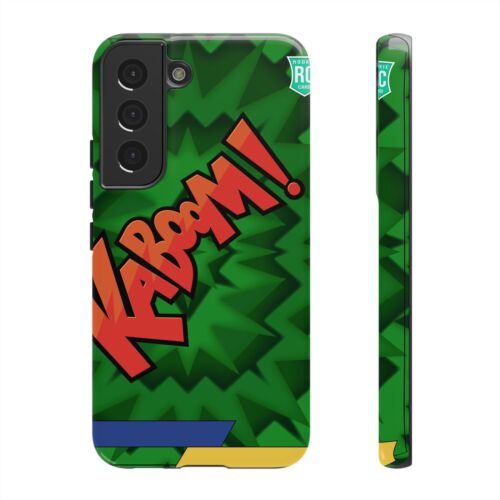 Phone Case, iPhone 16, Samsung Galaxy S24, S25, Green Kaboom Rookie - Picture 244 of 255