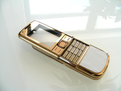 Nokia 8800 Gold ARTE (full cover, housing, case) - Picture 2 of 8