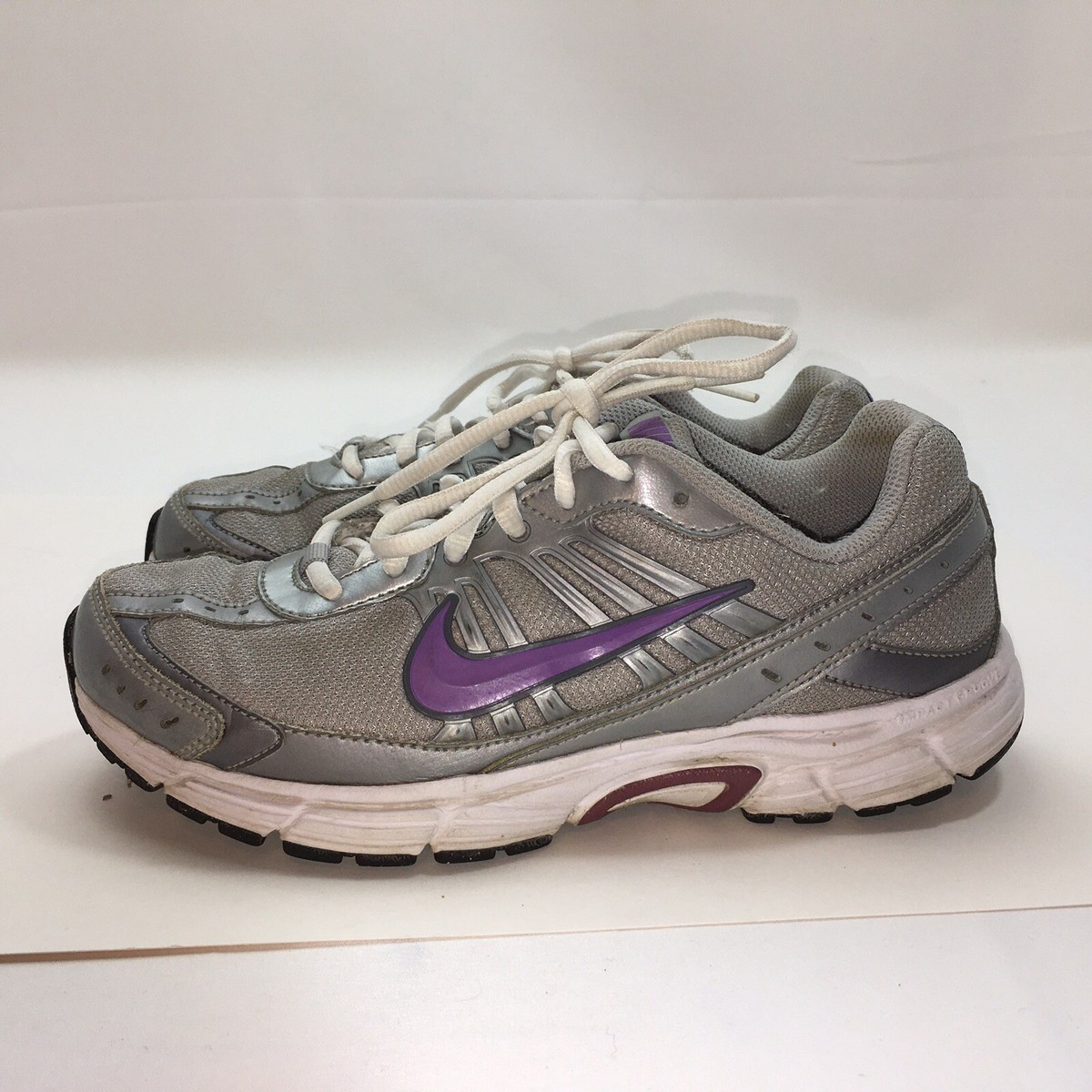 Nike Dart VIII Running Sport Shoes 396050-103 Gray/Purple Women’s Size