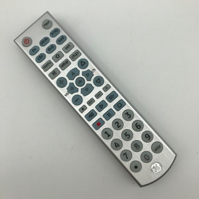 GE Big Button Universal Remote Control GE-6