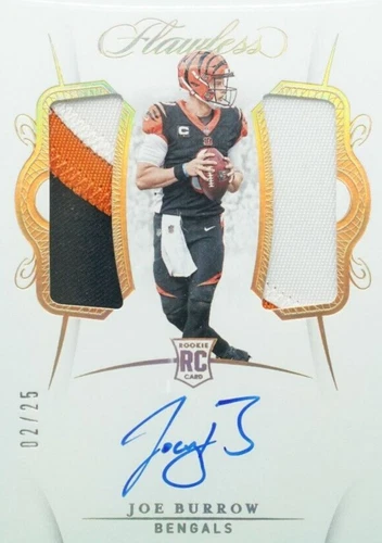 2020 Panini Flawless Joe Burrow #RDPA-JB