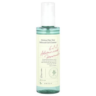 Quinoa One-Step Balanced Gel Cleanser, 6.08 fl oz (180 ml)