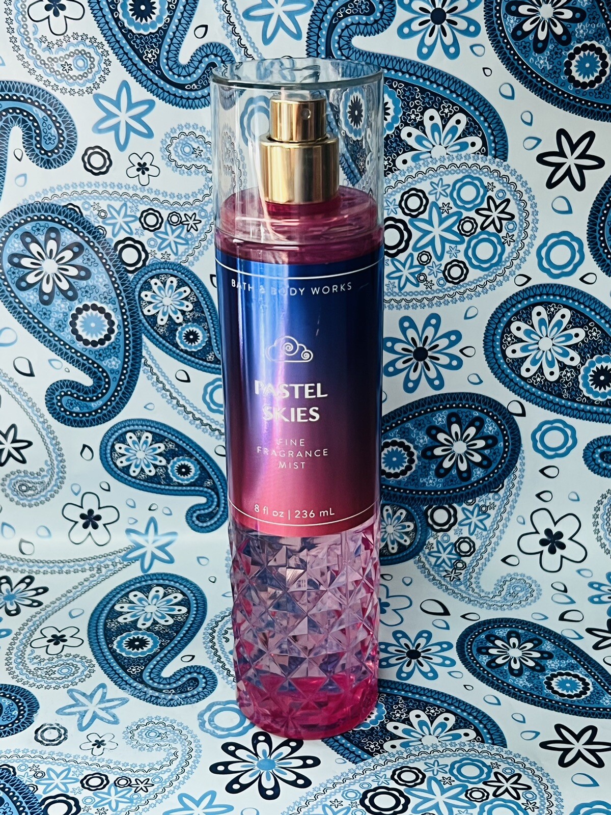 Bath & Body Works PASTEL SKIES Fine Fragrance Body Mist Spray 8 oz New