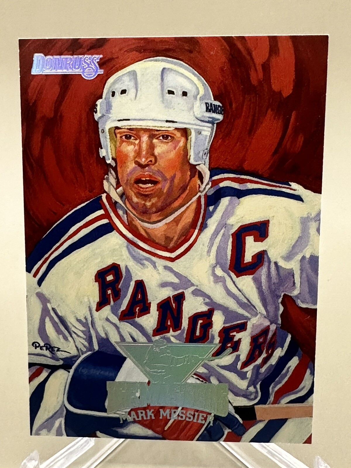MARK MESSIER 1993-94 Donruss Ice Masters #7 - NM/MT - Rangers