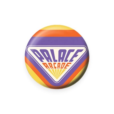Original Stranger Things Palace Arcade Button Anstecker 2,5 cm Hawkins Upside Down