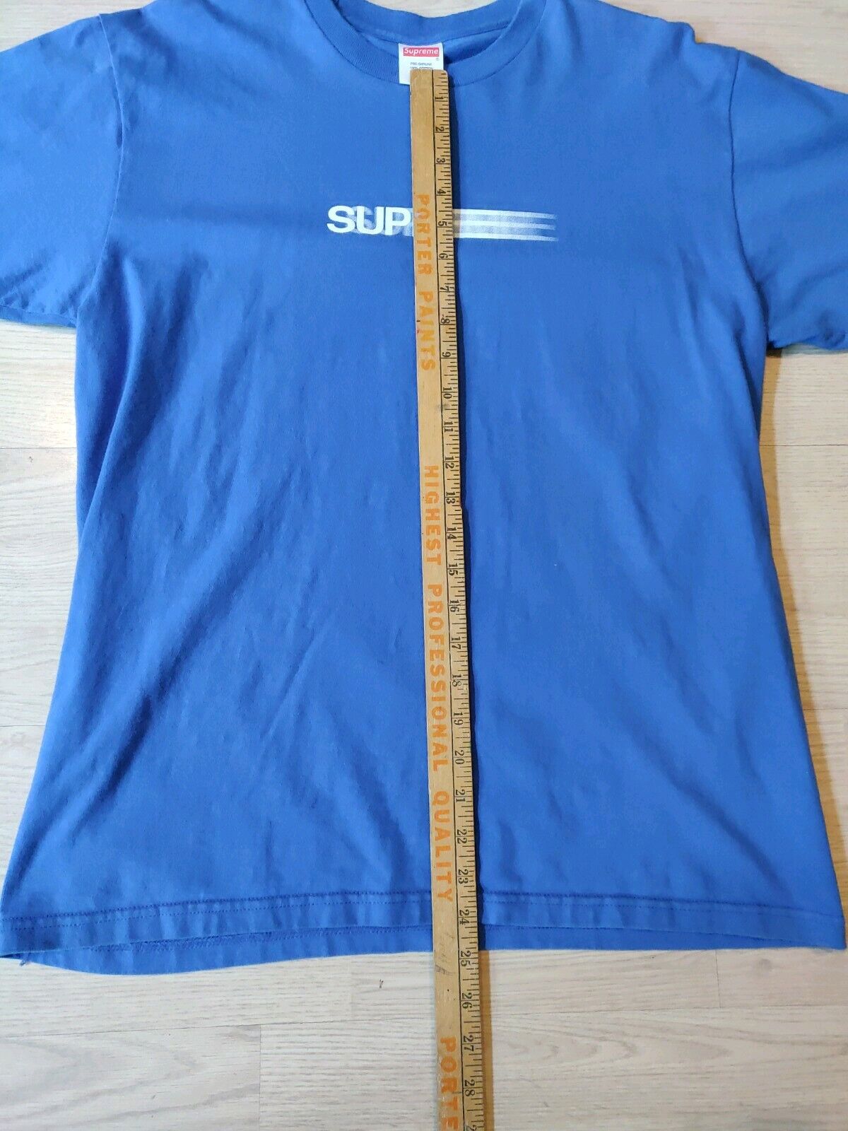 Supreme Motion Logo Tee Royal Blue SS16