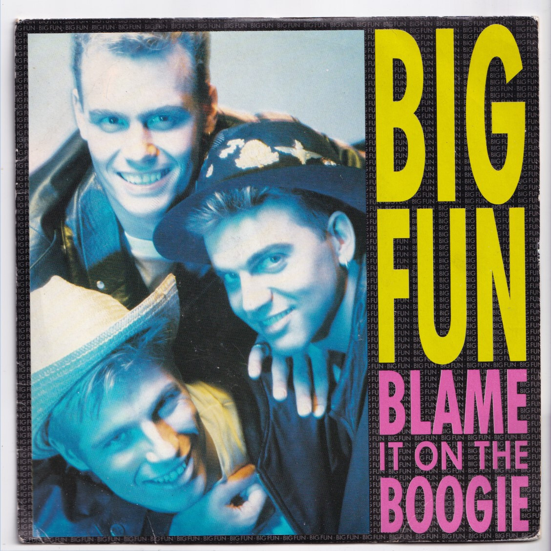 (nT695) Big Fun, Blame It On The Boogie - 1989 - 7"" vinyl