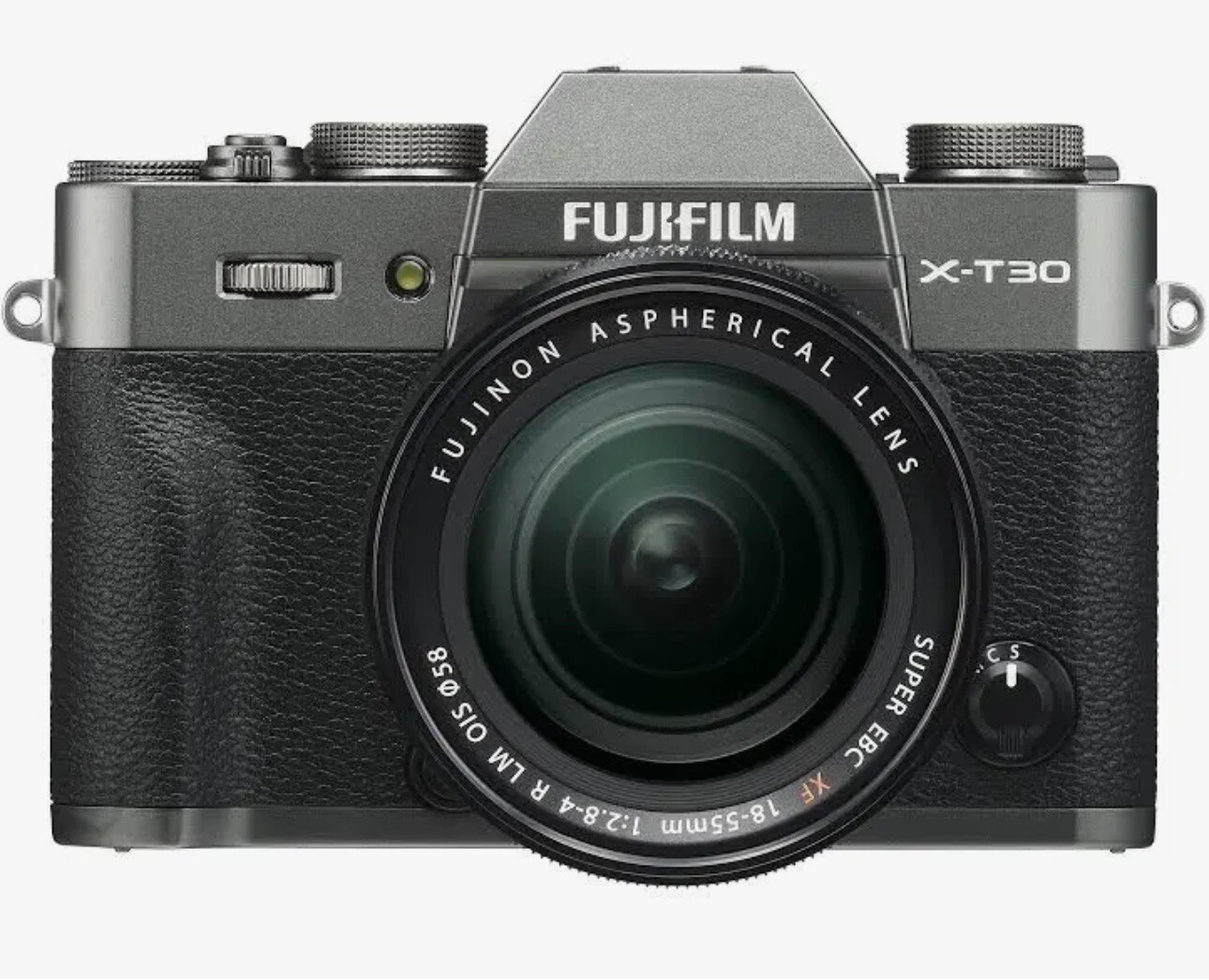 Fujifilm X-T30 26.1MP Mirrorless Camera - Charcoal Silver w/XF 18-55mm F2.8-4