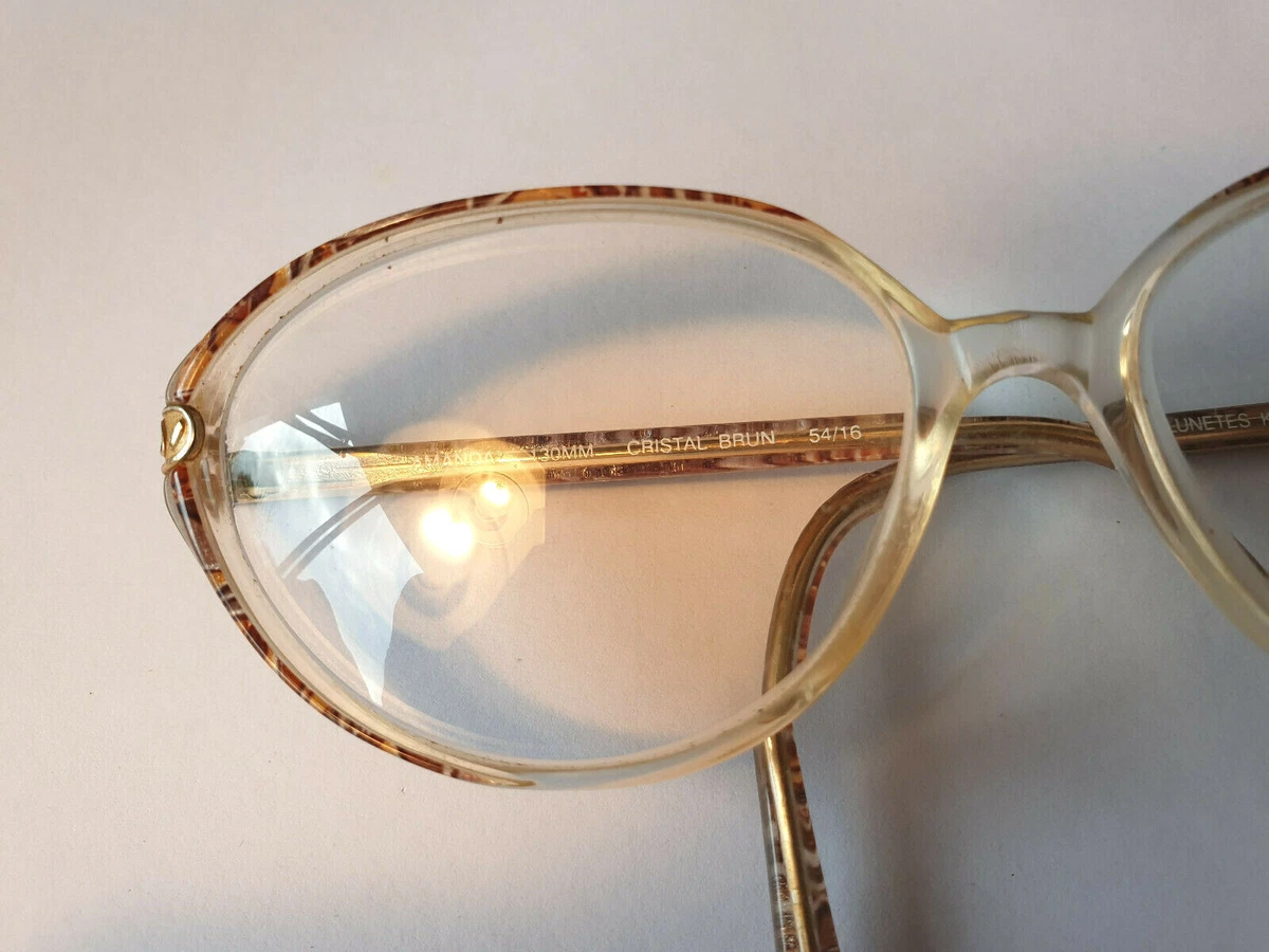 Monture de lunettes Krys mod le femme Amanda cristal brun eBay