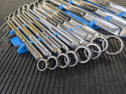 #bh929 Snap-on Tools XV Series 1-5/8" 12-Point SAE 10° Offset Box Wrench Set - Bild 14 von 24