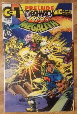 Continuity Comics Prelude Deathwatch 2000 Megalith #5 1993 Factory