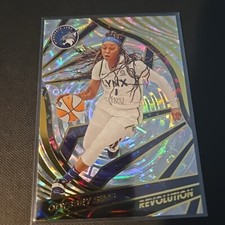 2022 Panini Revolution WNBA #38 Odyssey Sims Fractal Minnesota Lynx. PWE