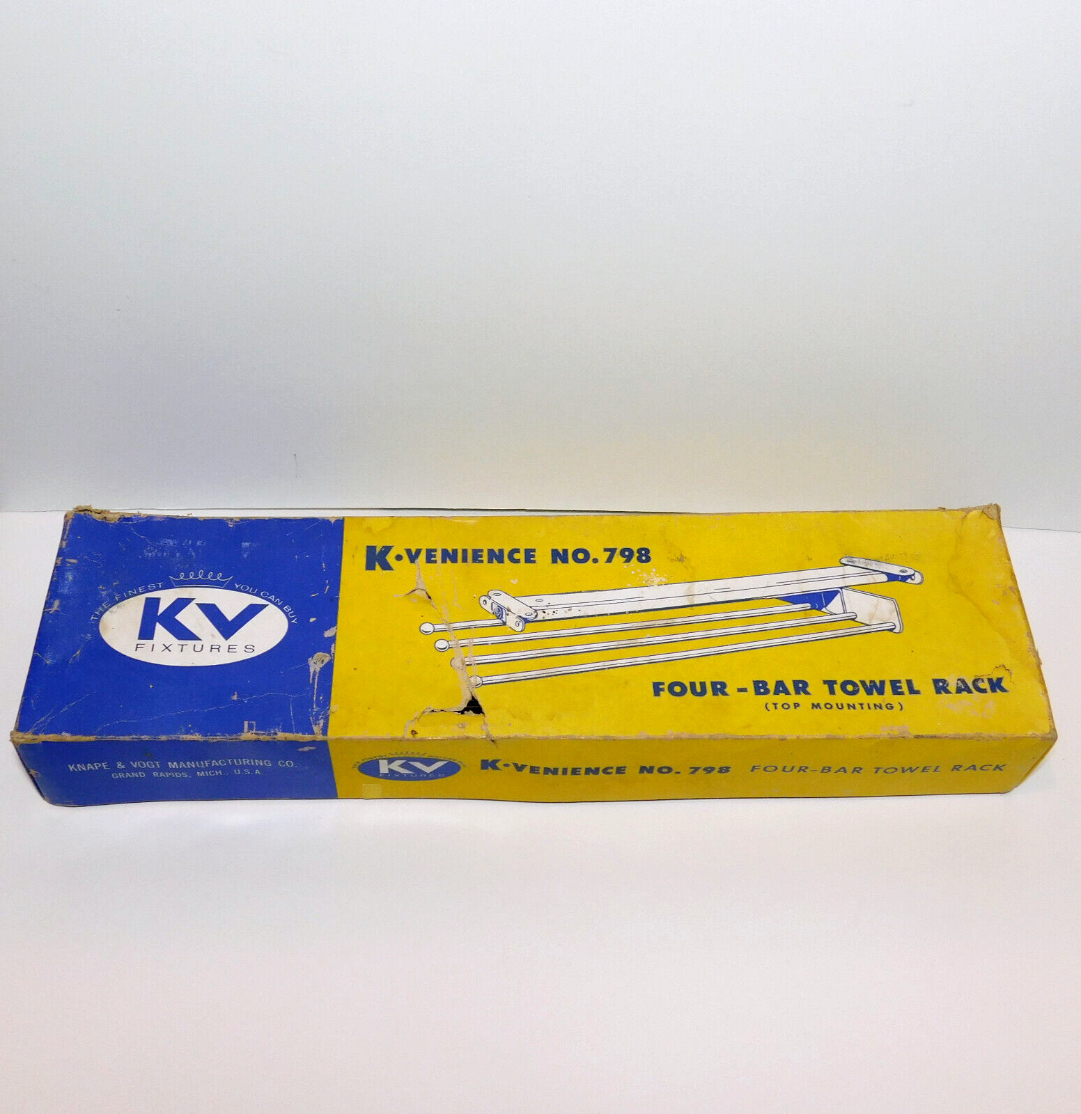 Rack Chrome Top Mounting No. 798 In Box