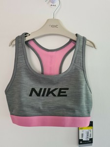 nike crop vest top