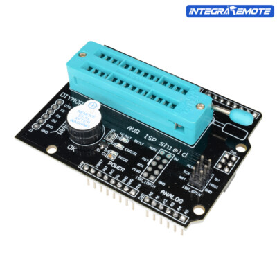 AVR ISP Shield Buzzer IC Burn Burning Bootloader Programmer for Arduino UNO R3