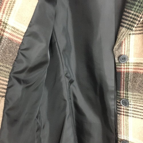 Giacca blazer cervo bianco a quadri misto lana vintage donna 12 - Foto 4 di 11