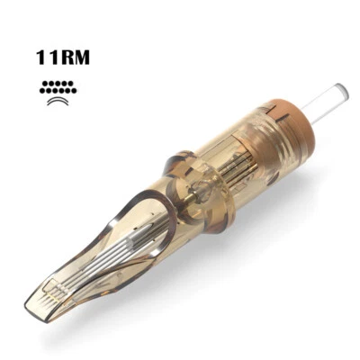 CHUSE 20 St/Box Steril Tattoo Nadeln 11RM Nadel Cartridge Needles Round Magnum Shading