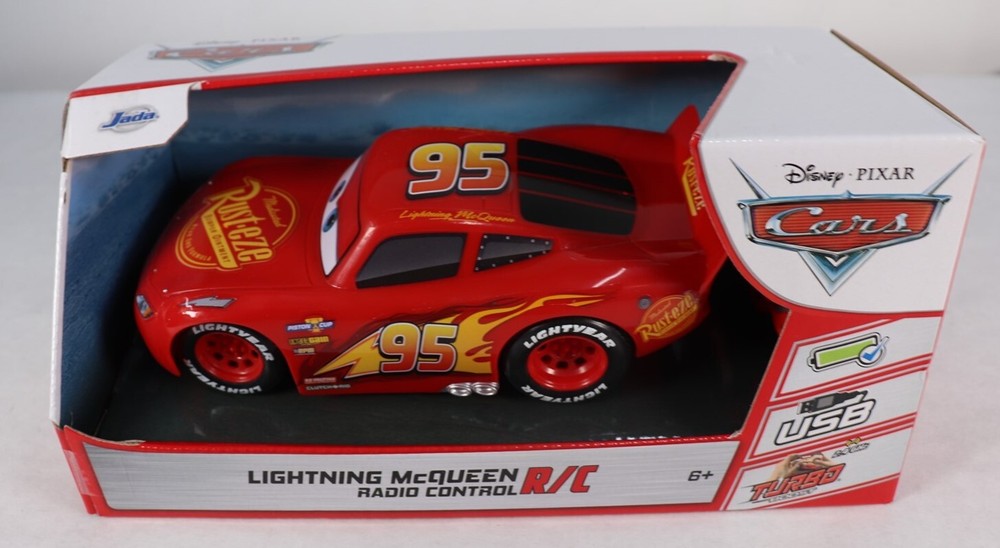 1:24 Scale Lightning McQueen RC Car by Jada Toys - 2.4GHz Remote Control