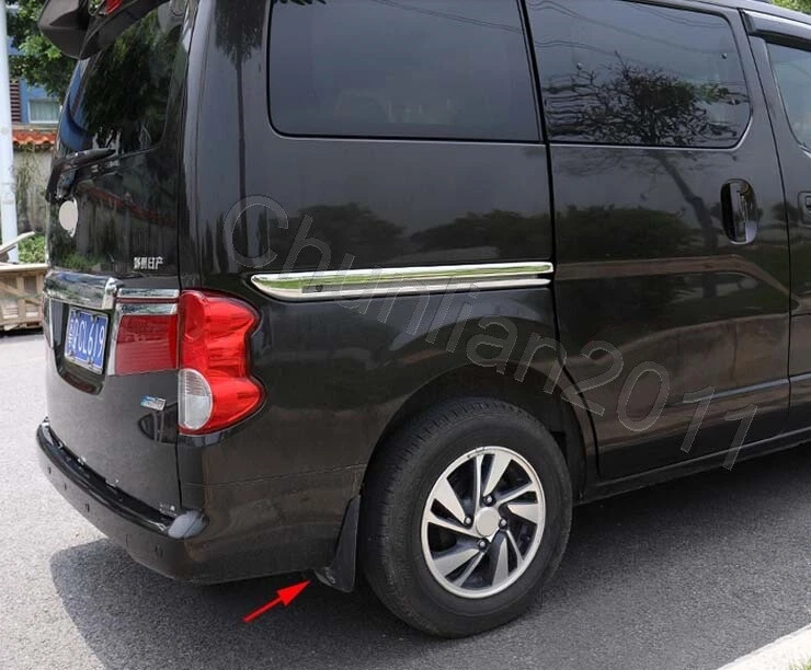 Protector contra salpicaduras guardabarros para Nissan NV200 2009-2018 guardabarros guardabarros Foto 2 de 3