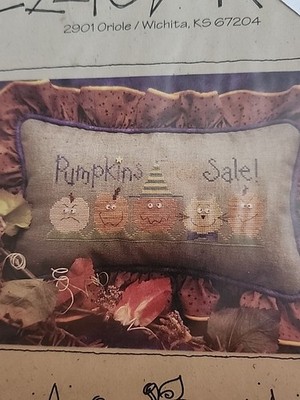 Lizzie & Kate Pumpkin Whiskers Cross Stitch Chart Design
