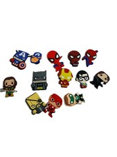 Crocs charms for kids : Super Heroes Set Of 13 Bundle