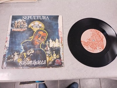 Sepultura - Ratamahatta (7'', Single) Mass Hypnosis Live EX/VG+