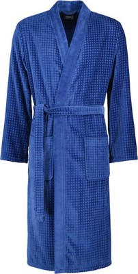 Cawö Herren Kimono Uni 3714 166 Top 52 Saphir Größe 52