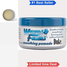 Pomade Hair Styling Cream 3.5 oz Firm Hold Wavy Hair Alcohol Free Waves Fades