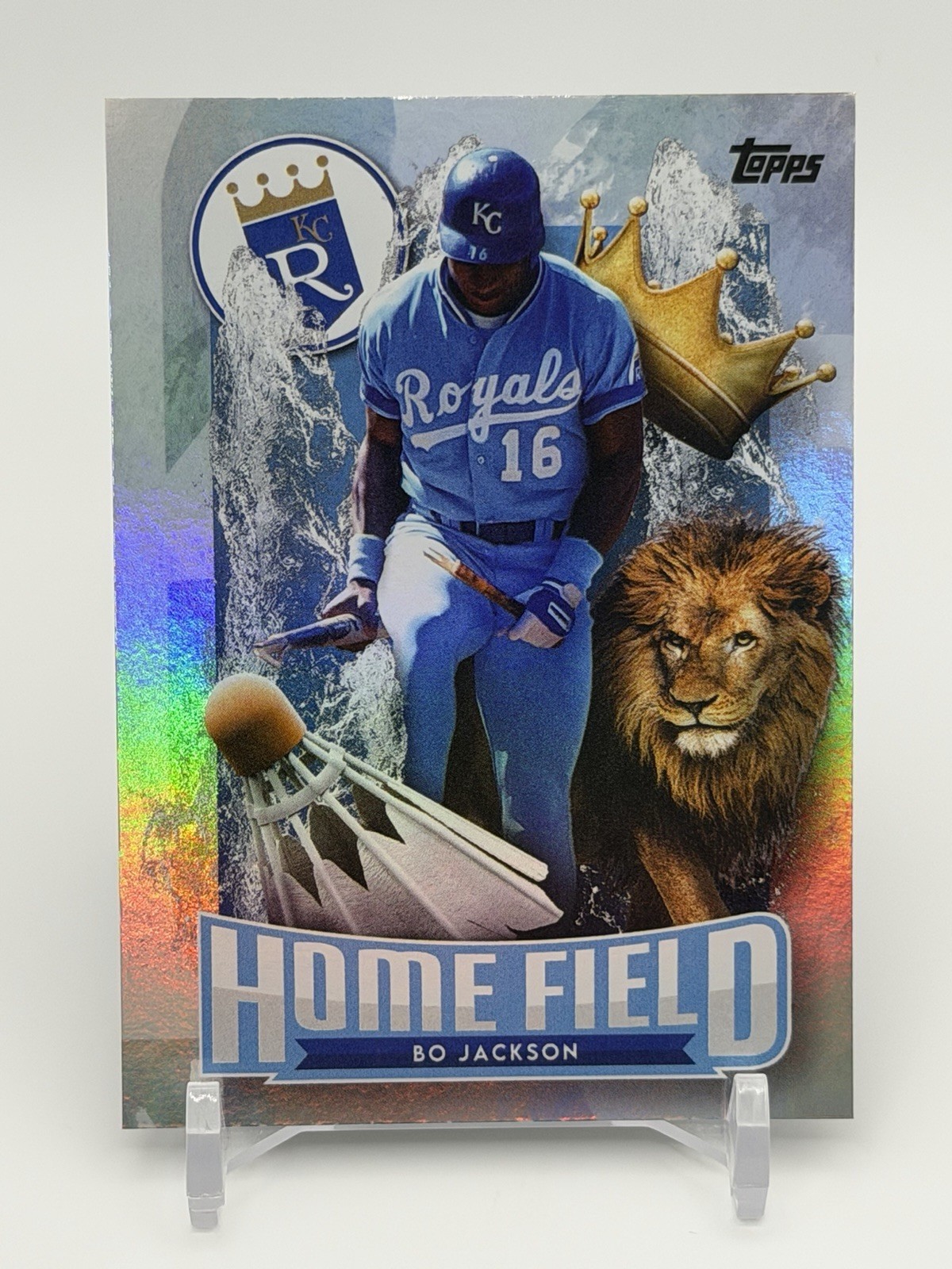 Bo Jackson 2026 Topps Series 1 HOME FIELD ADVANTAGE SSP HA-11 Kansas City Royals