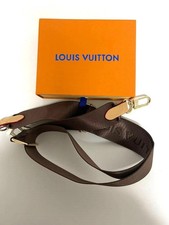 Louis Vuitton Shoulder Strap Adjustable Crossbody Shoulder Replacement Brown W/B