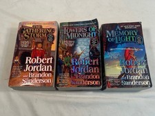 The Wheel of Time Books 12 13 14 Signed by Ro...