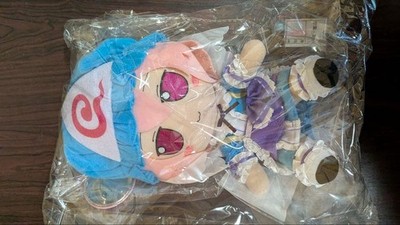 W/Can Badge Touhou Plush Series 38 Yuyuko Saigyouji ver.1.5 FumoFumo Japan