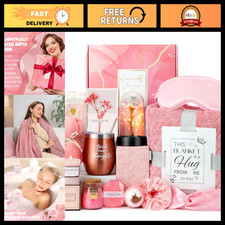 Spa Care Package - Relaxing Birthday Get Well Gifts for Women, Self-Care Set