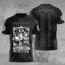 An Evening With Dream Theater 40th Anniversary Tour 2024-2025 3D T shirt   23D16
