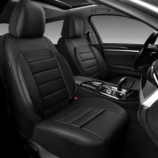 Faux Leather Car Seat Covers 2 Pcs Front Seats Only Universal Suv Truck Sedan Faux Leather Car Seat Covers 2 Pcs Front Seats Only Universal Suv Truck Sedan