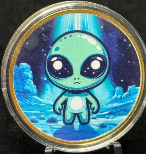 HaleyBug 1 oz .999 Silver  - Colorized