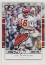 2017 Panini Playoff Kick Off 93/299 Len Dawson #138 HOF 9o3