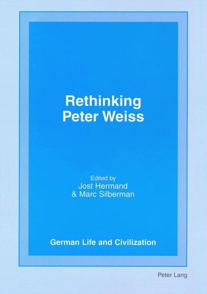 Rethinking Peter Weiss Marc Silberman (U. A.) Taschenbuch Englisch 2001-image
