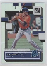 2022 Panini Donruss Rated Rookie Season Stat Line 11/304 Jose Siri #62 5y3