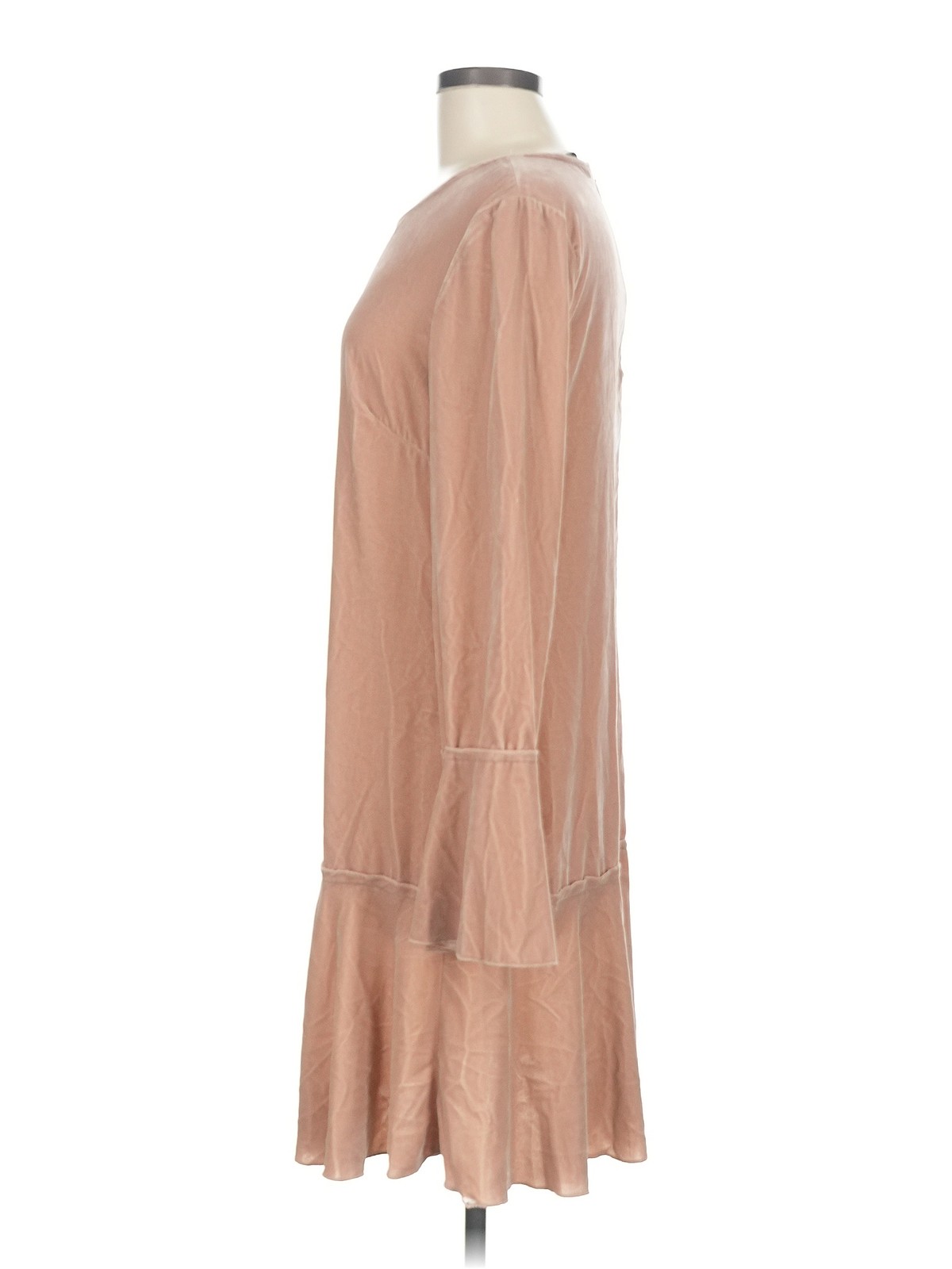 Mango Women Brown Casual Dress 6 thumbnail 4