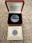 10g Titanium Coin - S Georgia & S Sandwich Islands Blue Whale 2 Pounds - Box/COA — photo 1
