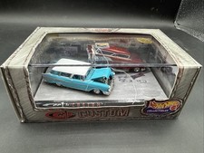 1998 Hot Wheels 2 Car Set COOL CUSTOM 57 CHEVY BLUE & RED NOMAD CHECK OUT OTHERS