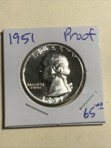 1951 Washington Quarter Proof