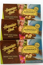 Hawaiian Host Alohamacs Milk Chocolate The Original Chocolate Covered Macadamia