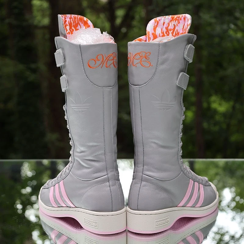 missy  Adidas Missy Elliot Remix Knee High Boots 2004 Women's Size