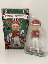 Santa “Kole Calhoun” 66ers/Los Angeles Angels Christmas Bobble Head