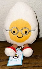 JELLYCAT Amuseables Boiled Egg Geek Nerd Retired Plush AUTHENTIC Same Day Ship