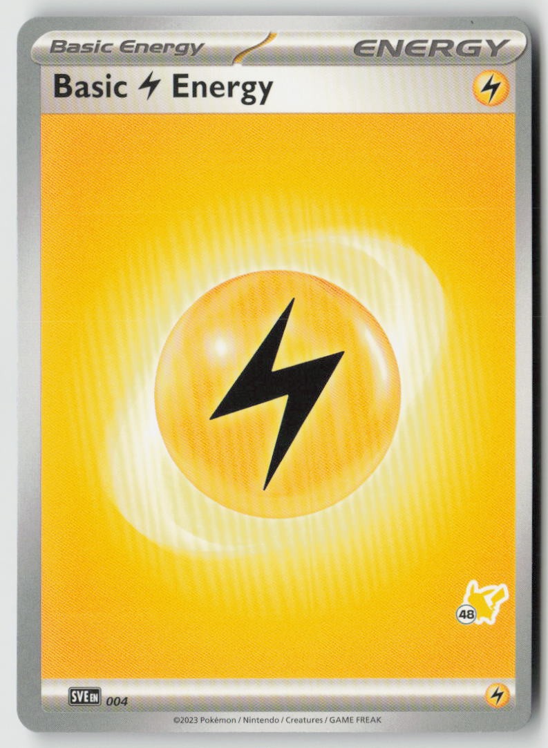 Battle Academy 2024 Basic Lightning Energy - Pikachu 48 004